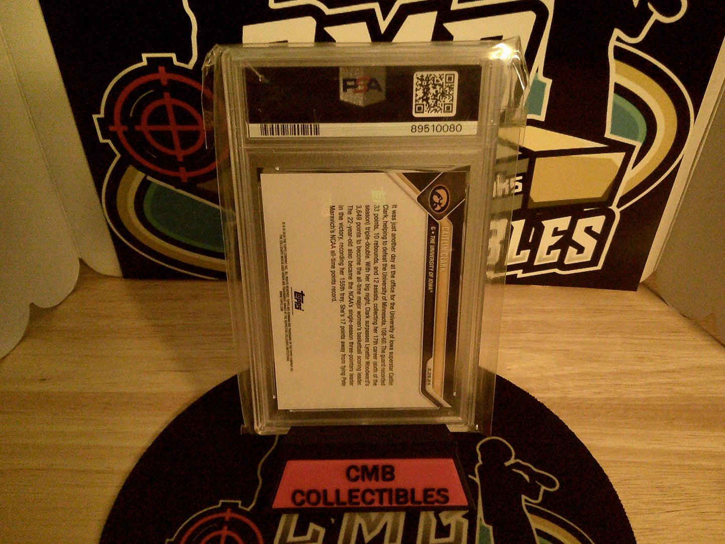 2023 Bowman U Now Caitlin Clark #59 PSA 10