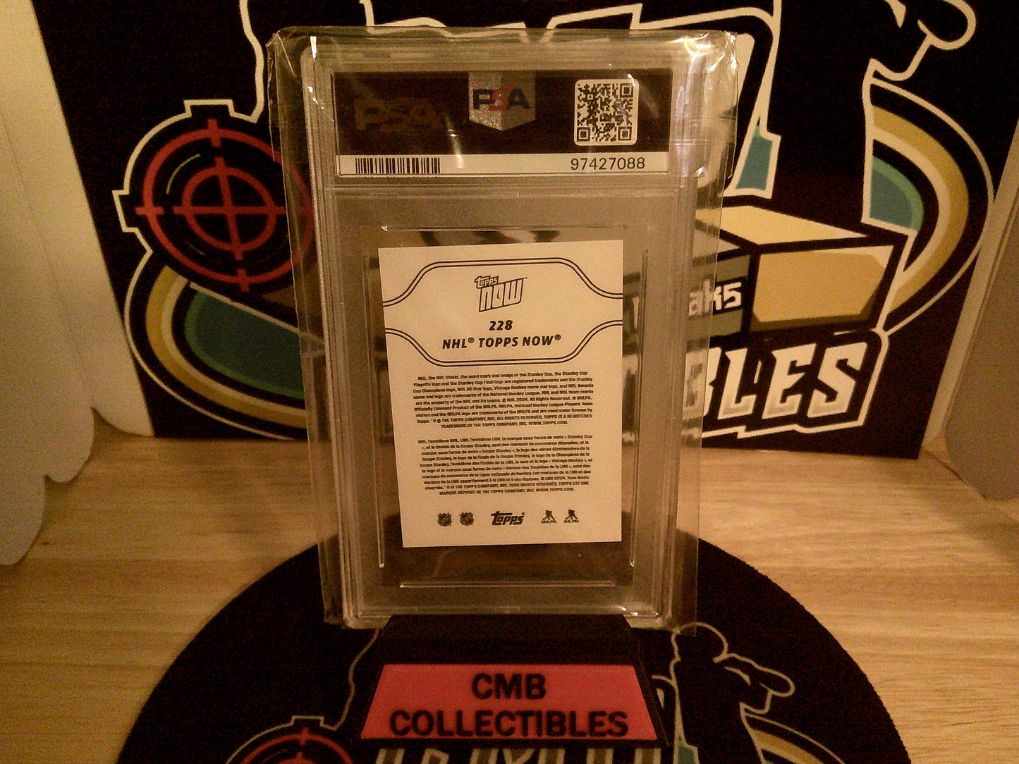 2023 Topps Now NHL Florida Panthers Stickers #228 PSA 10