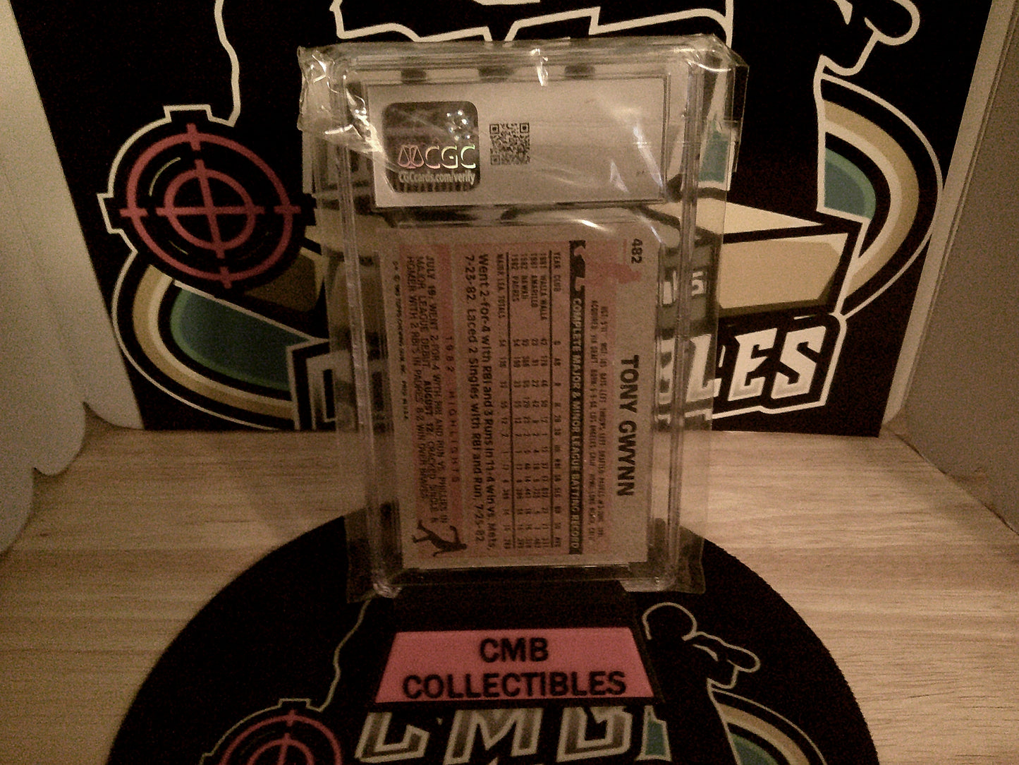 1983 Topps #482 Tony Gwynn CGC 7
