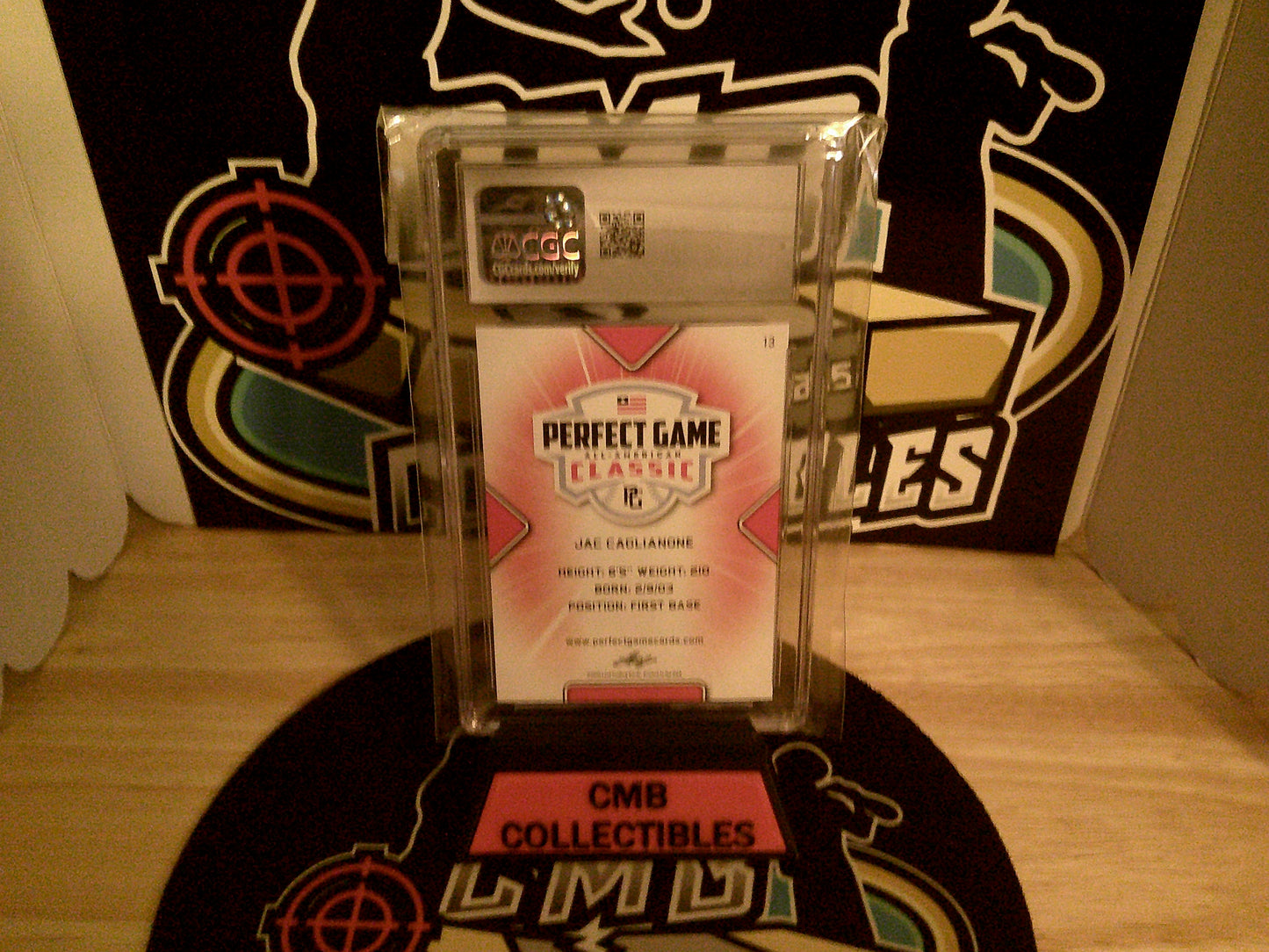 2020 Leaf PG All-American Classic #13 Jac Cagliaone CGC 10