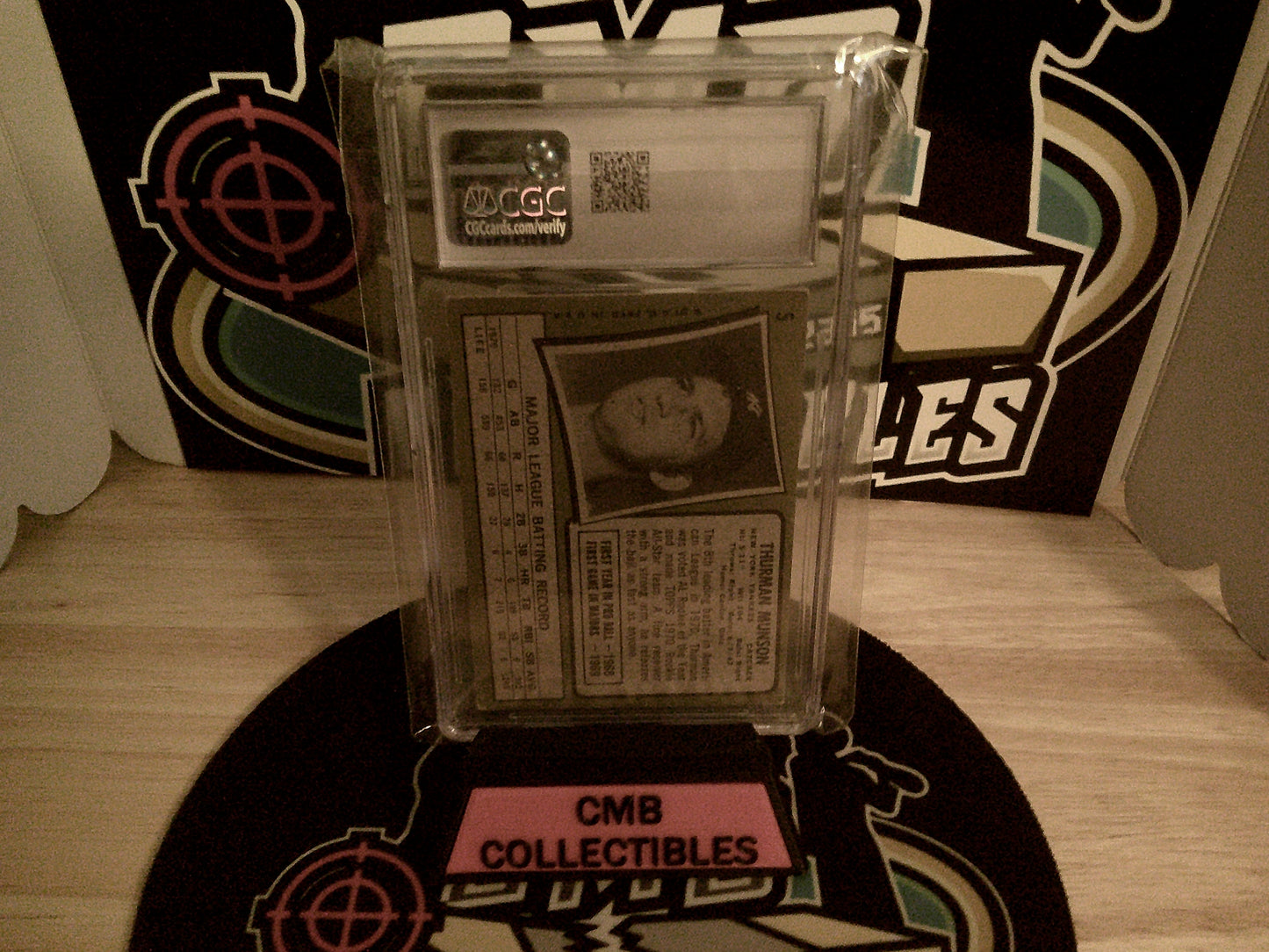 1971 Topps #5 Thurman Munson CGC 2.5