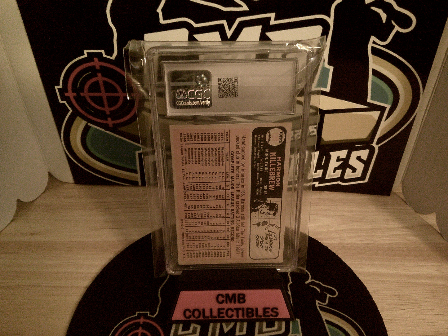 1966 Topps #120 Harmon Killebrew CGC 4