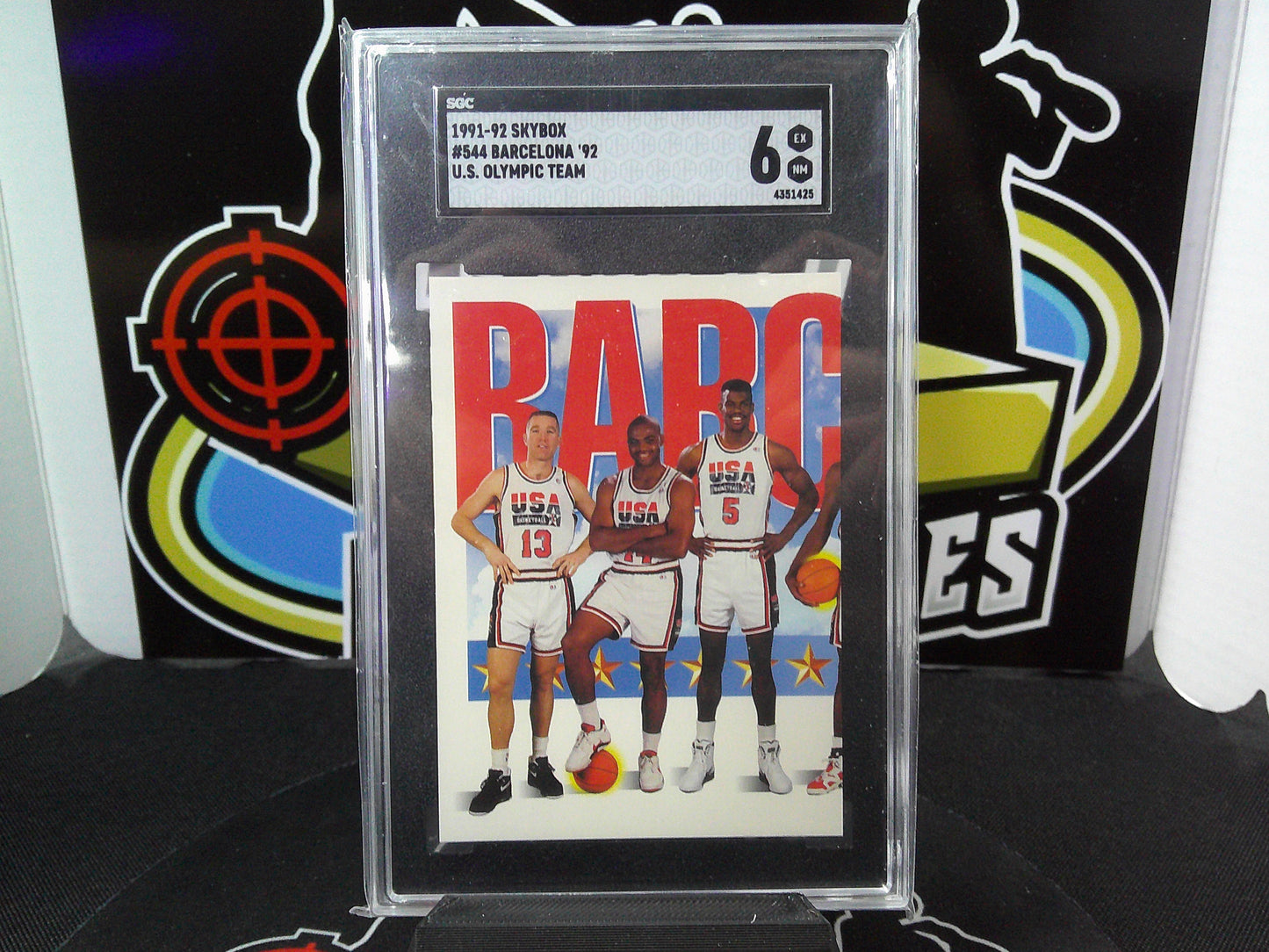 1991-92 Skybox #544 Barcelona '92 U.S. Olympic Team SGC 6