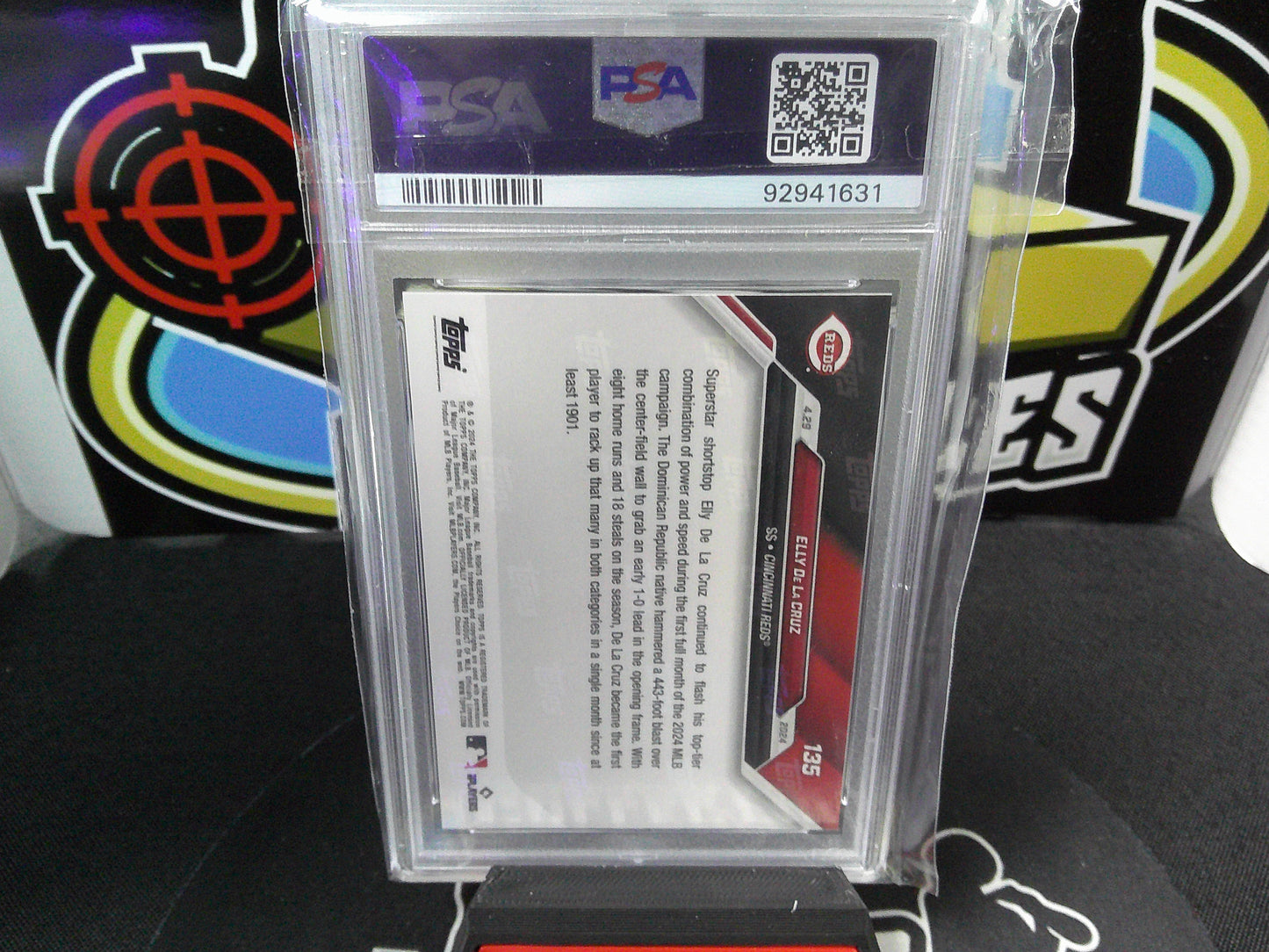 2024 Topps Now Elly De La Cruz #135 PSA 10