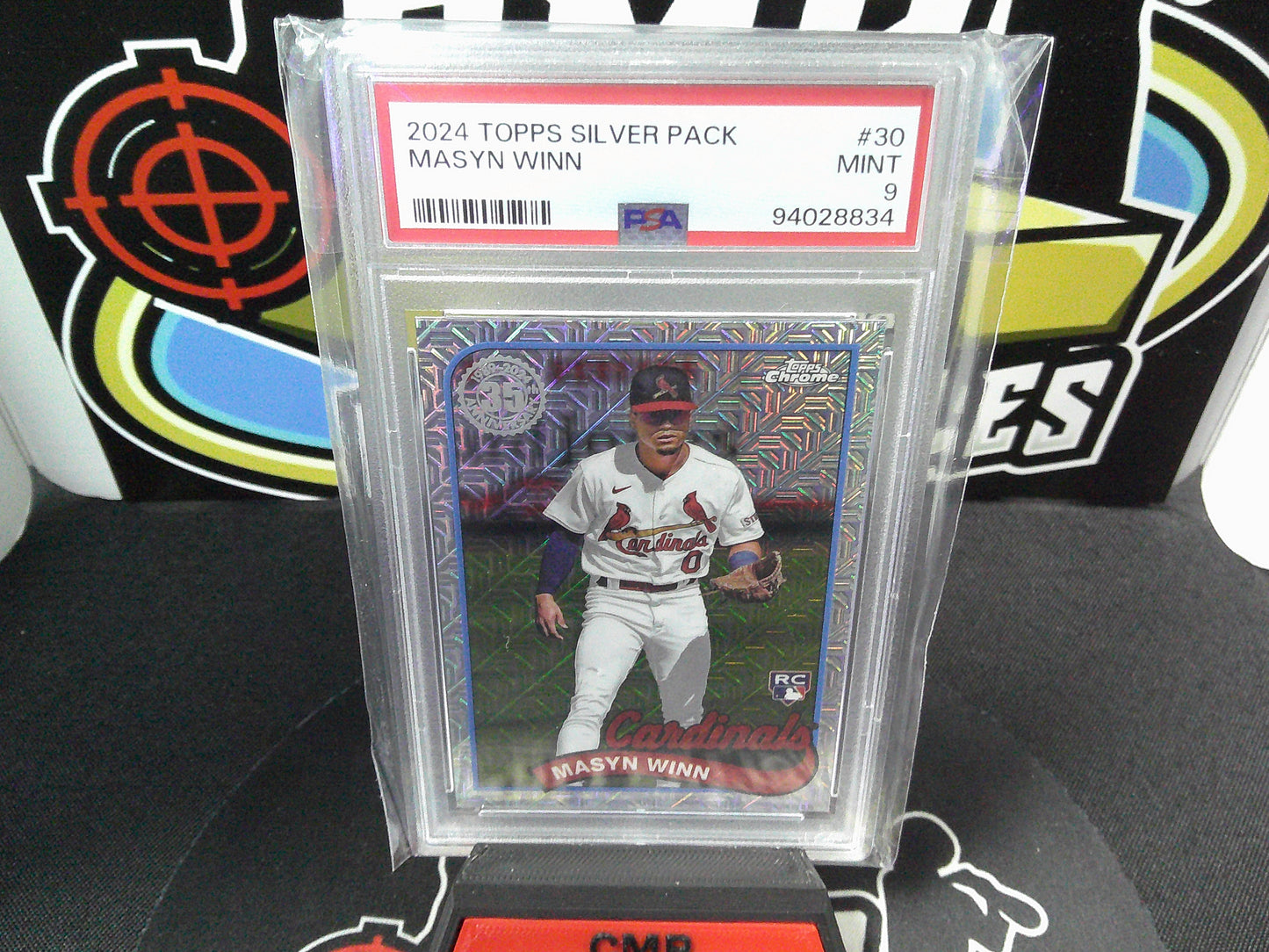 2024 Topps Silver Pack Masyn Winn #30 PSA 9