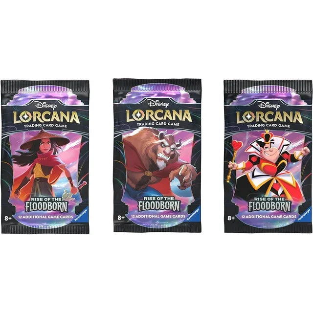 Disney Lorcana Rise of the Floodborn Booster Pack. New.