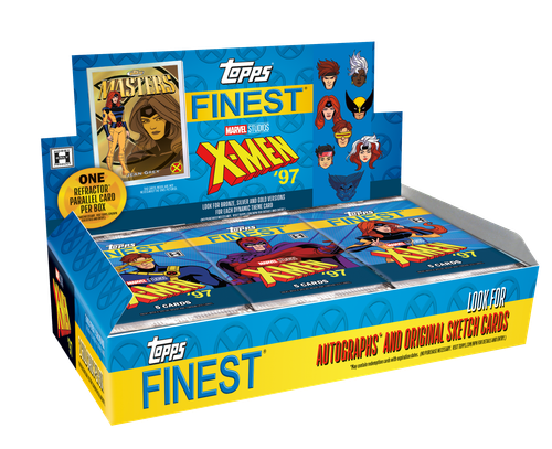 2025 Topps Finest X-Men 97' - Hobby Box. New.
