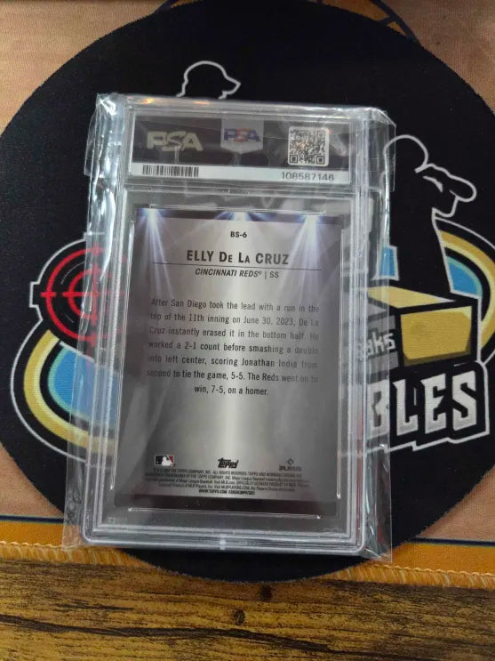 2024 Bowman Elly De LA Cruz PSA 9