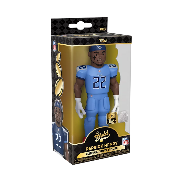 Funko Gold Derrick Henry Light Blue Jersey Premium Vinyl Figure