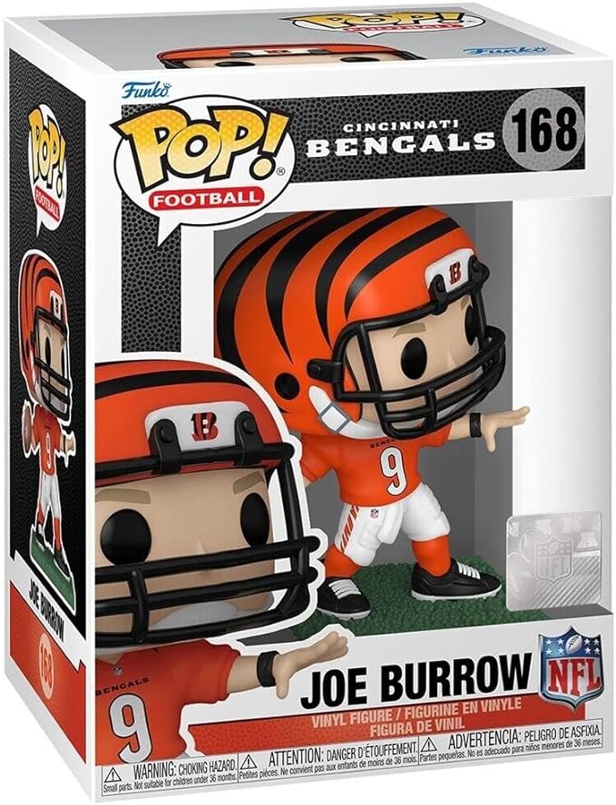 Funko POP! Cincinnati Bengals Joe Burrow #168