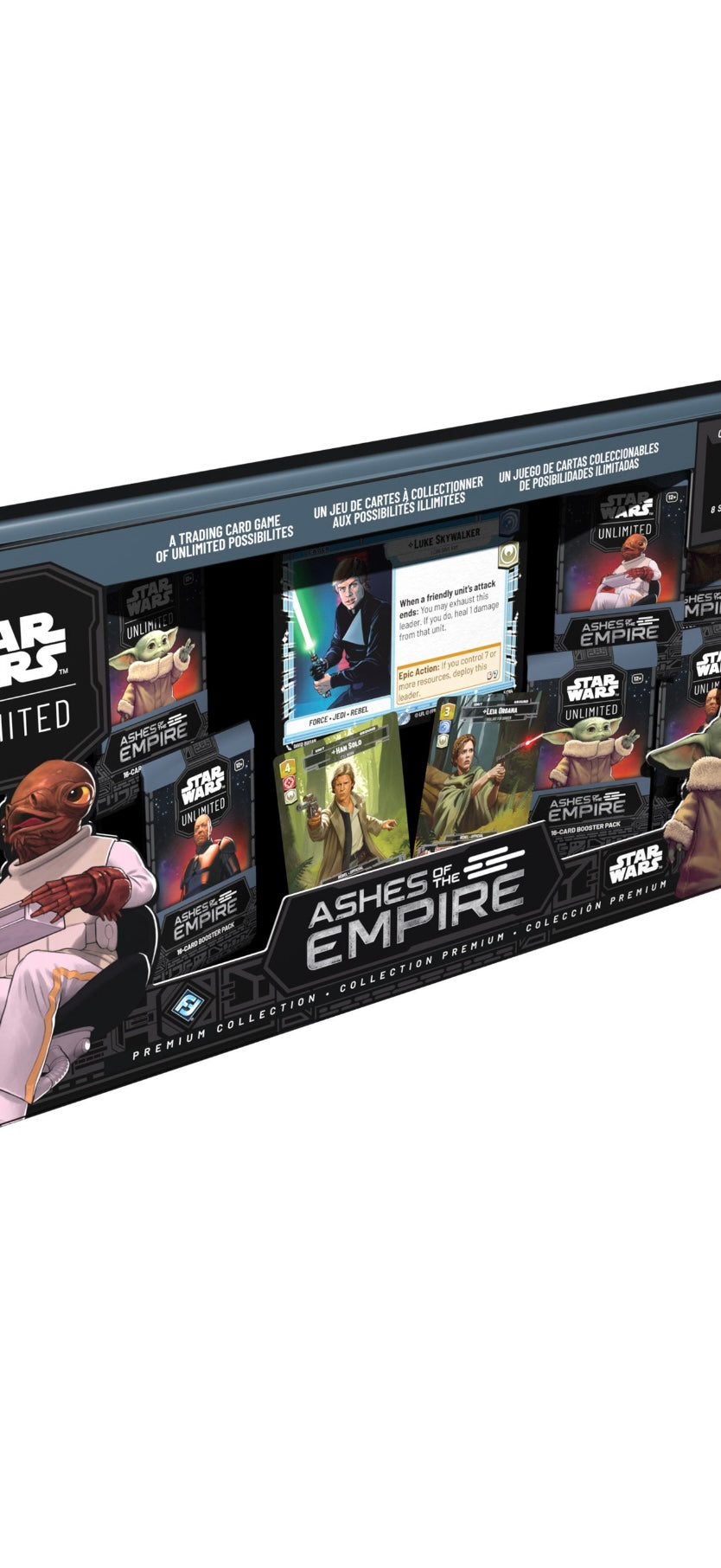 Star Wars Unlimited Ashes of the Empire Collectors Box. New.
