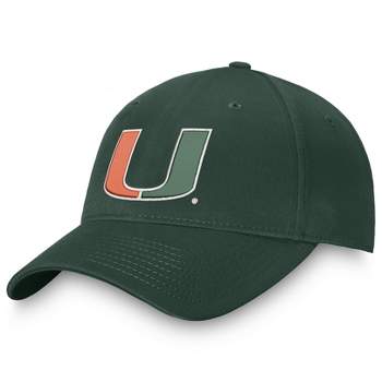 Miami Hurricanes Unstructured Washed Cotton Hat