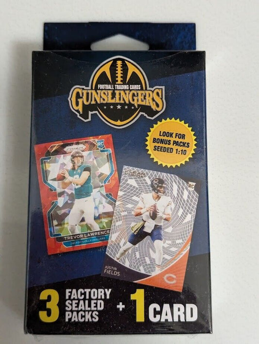 Gunslingers Football Trading Cards (Blue Hanger Box)