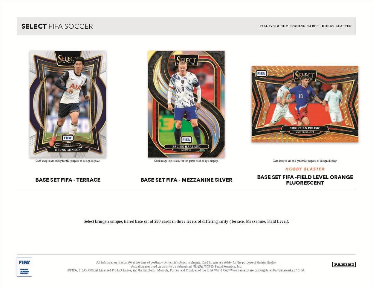 2024-25 Panini Select FIFA Hobby Blaster. New.