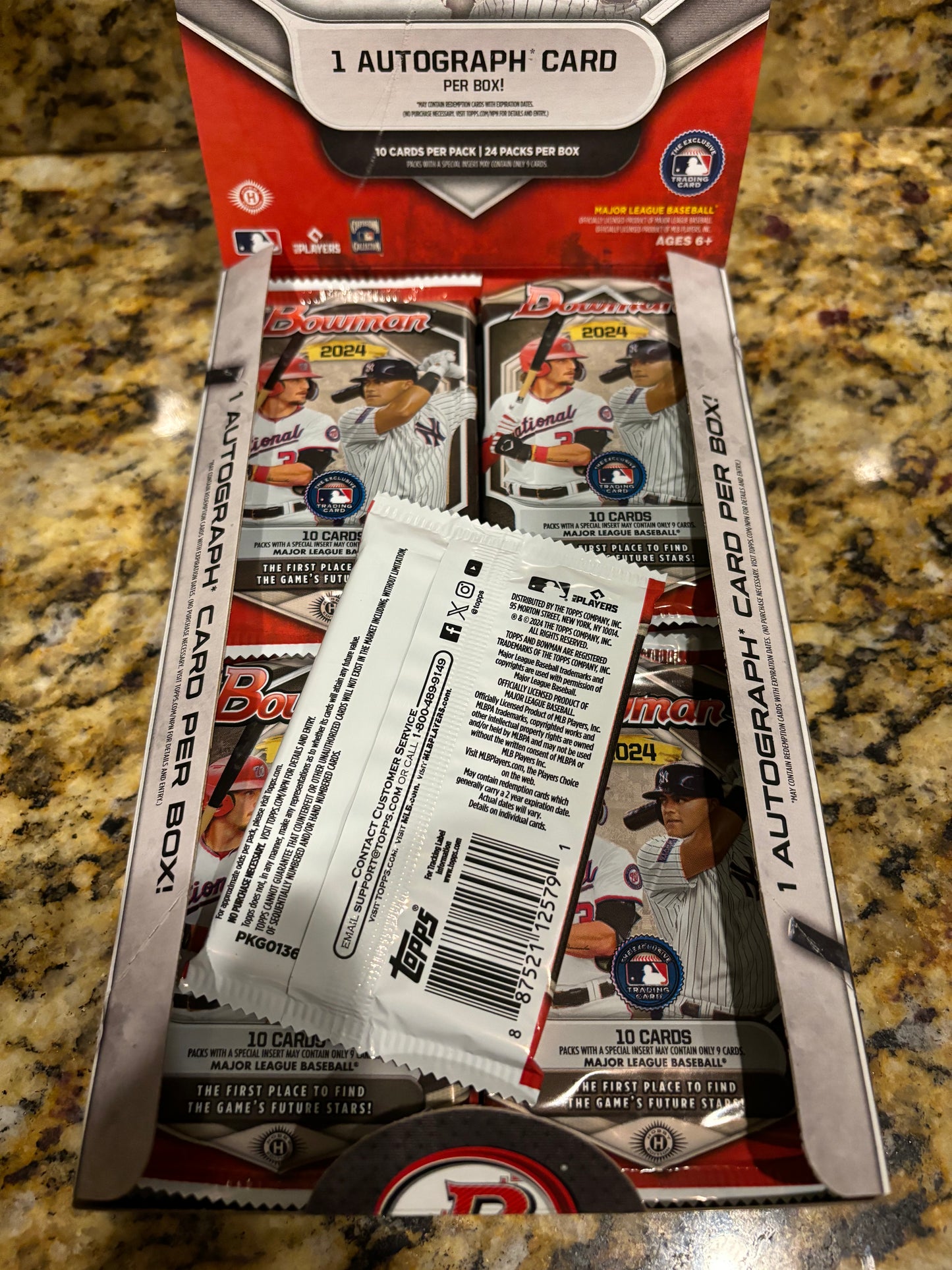 2024 Bowman MLB Hobby Pack. New.