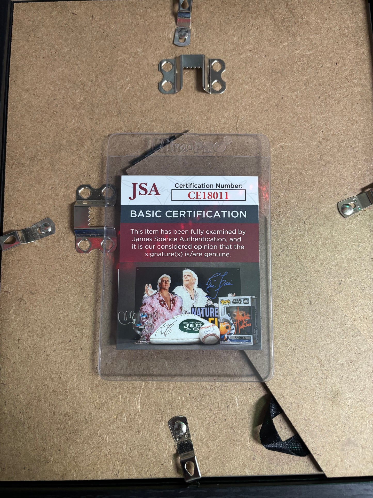 George Foreman Autographed 8x10 Framed Collage. JSA COA.