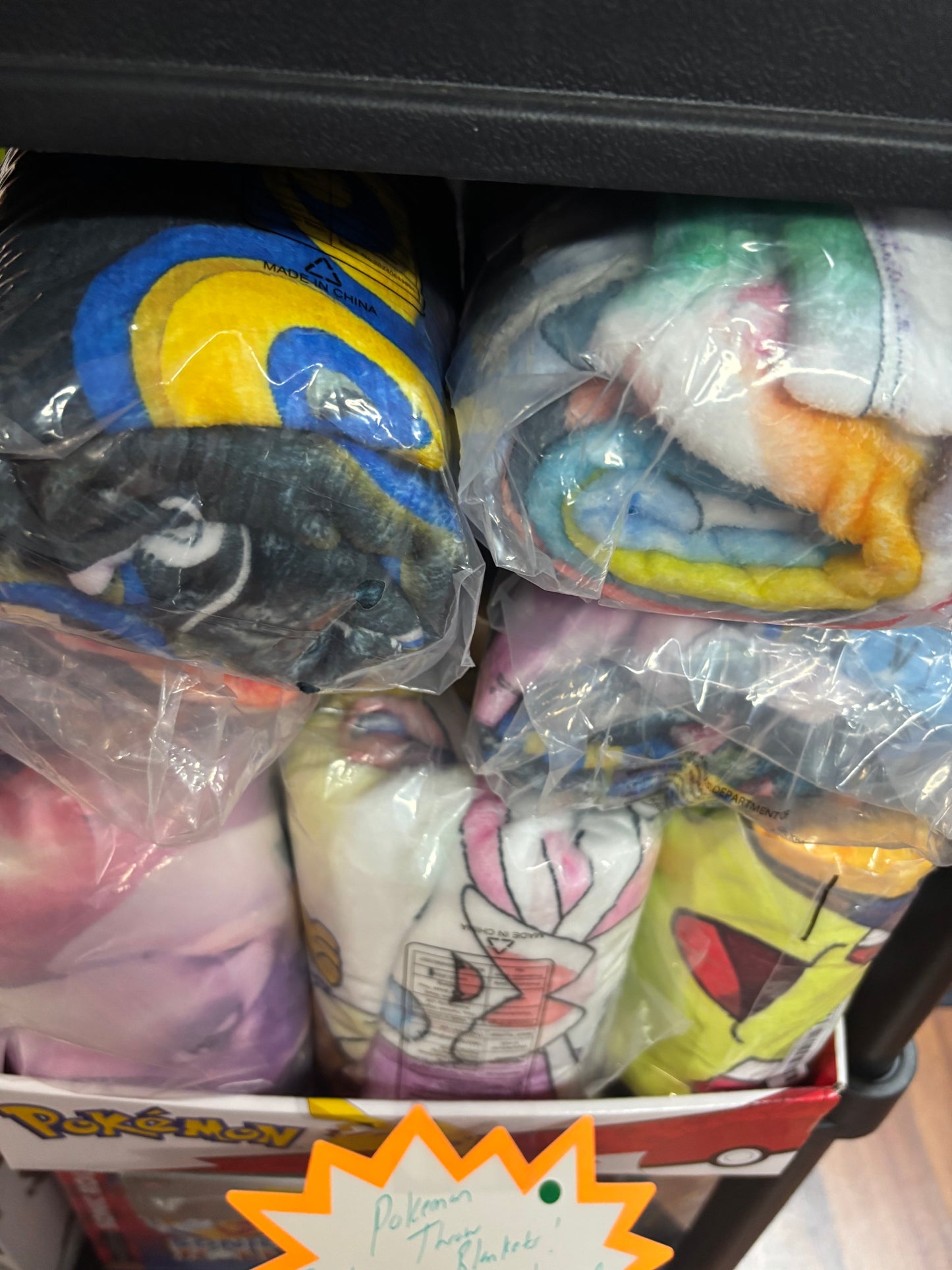 Pokemon Throw Blanket. New.