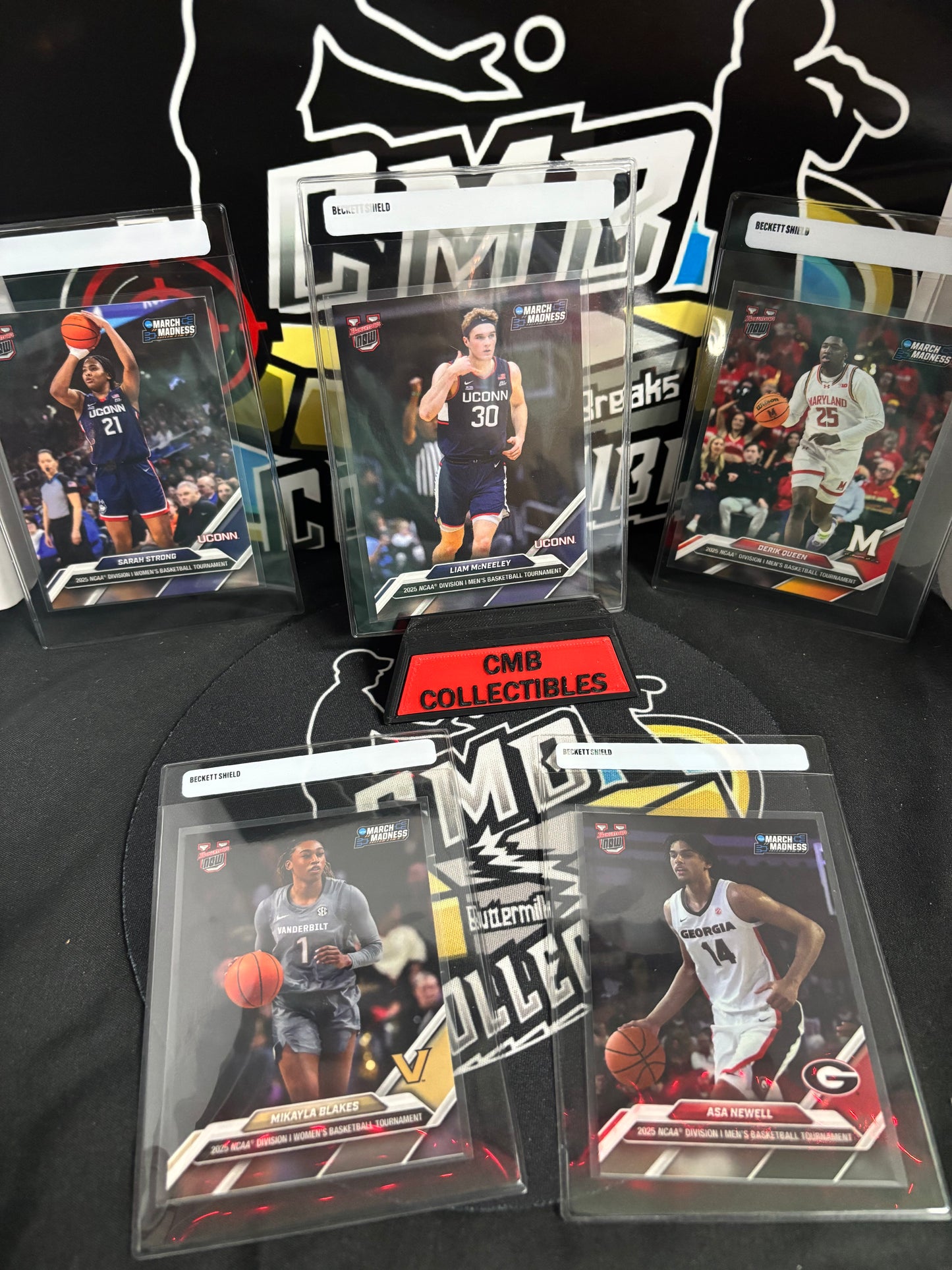 2025 Bowman U Now March Madness 16 card set. Mint.