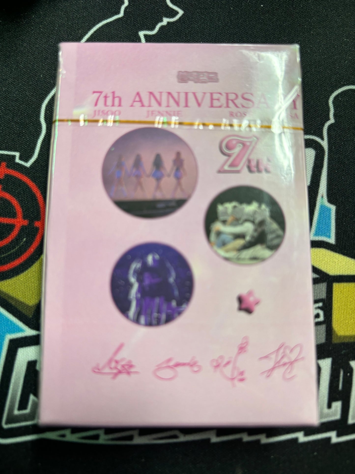 KPop 7th Anniversary Lomo Card 55pcs. New. Pink.