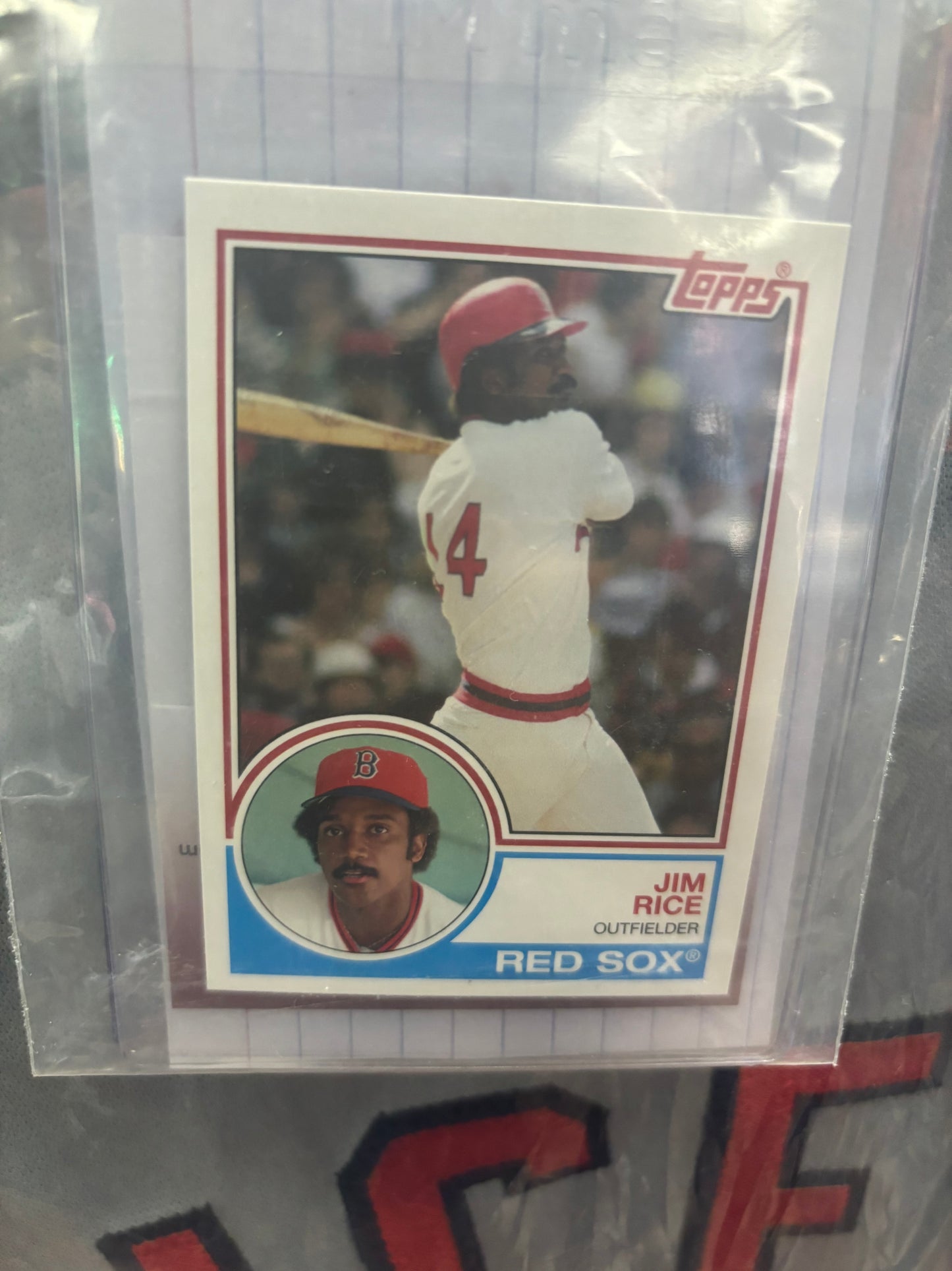 Jim Rice Boston Red Sox MLB Autographed Jersey w JSA HOLO COA!