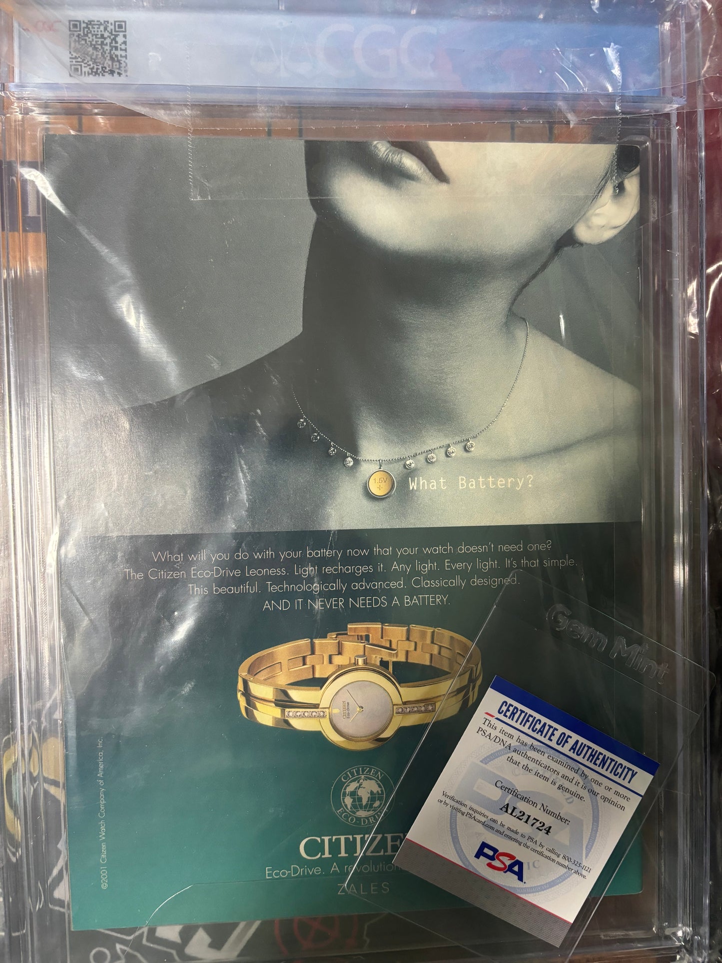 Time Magazine Sept. 24, 2021 Edition Autographed and Inscribed "Never Quit" by Seal Team Six, Navy Seal: Robert O'Neill! PSA COA and Graded/Slabbed by CGC.