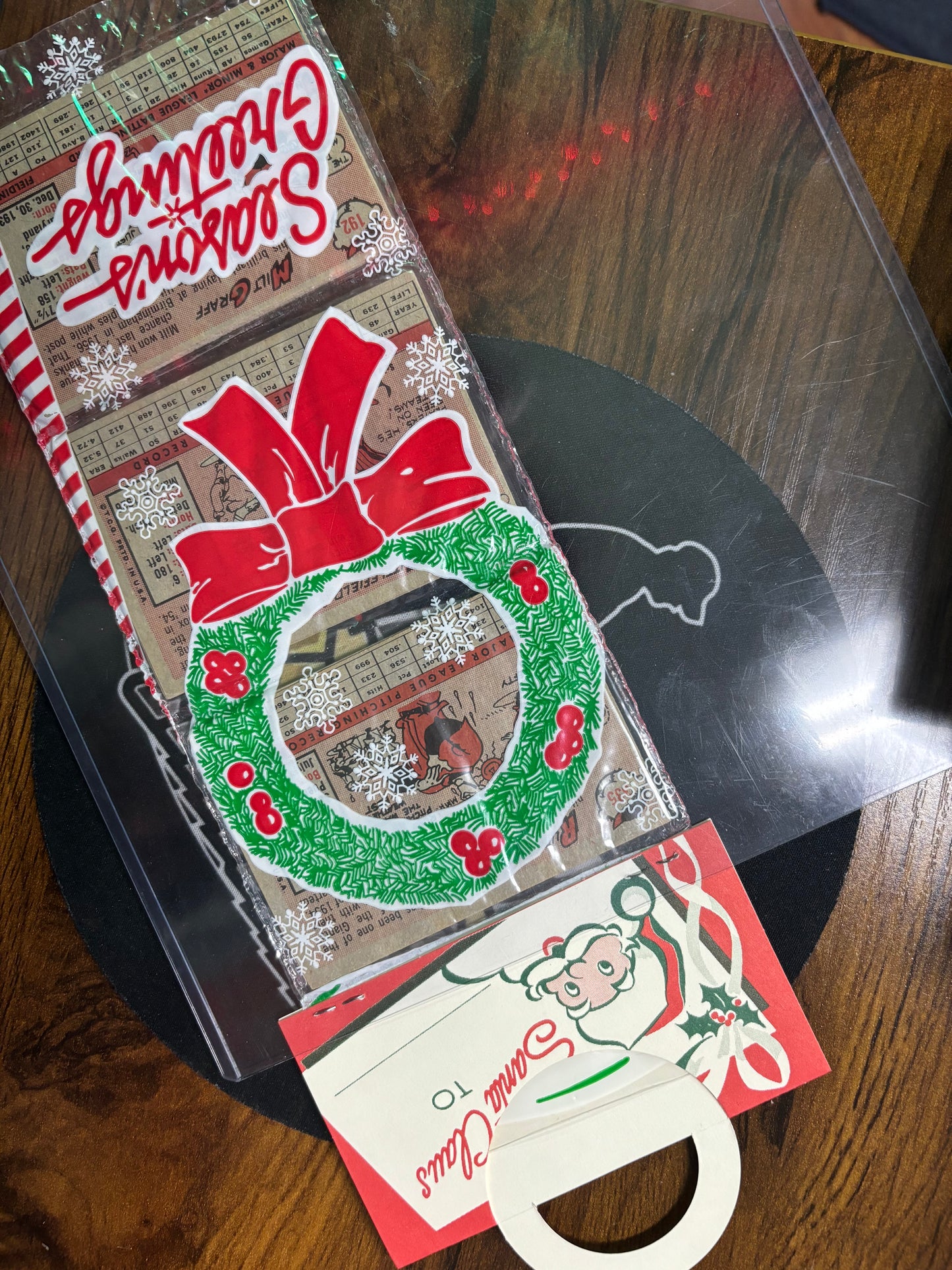 1958 Topps Baseball Christmas Rack Pack Factory Sealed. 12 cards.