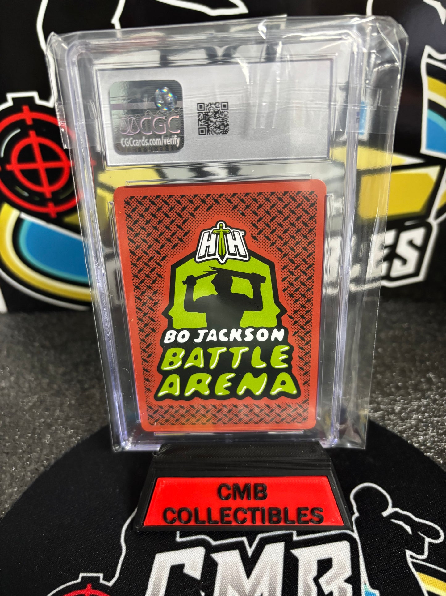 2024 Bo Jackson Battle Arena Halo! First Edition Battle foil. CGC 9.