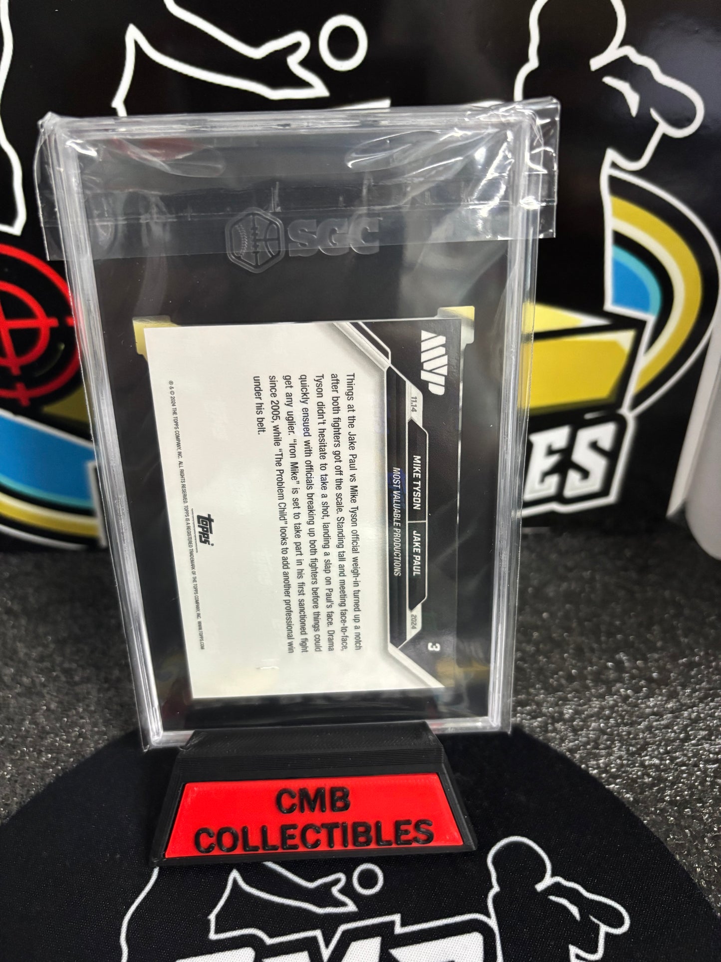 2024 Topps Now Tyson Paul #3 SGC 10!