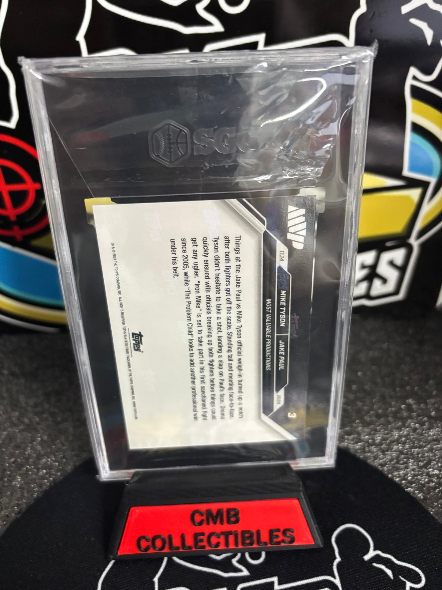 2024 Topps Now Tyson Paul #3 SGC 9.5!
