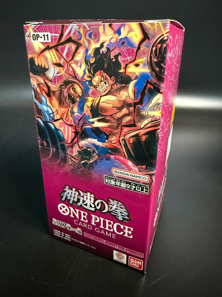 One Piece Japanese A Fist of Divine Speed Booster Pack. New.