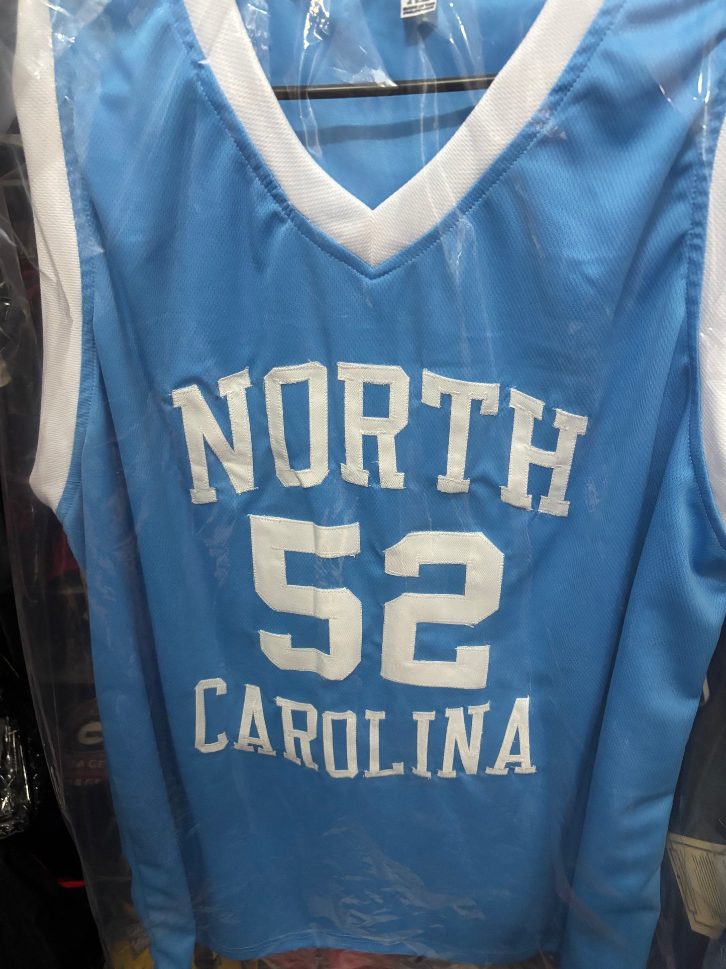 James Worthy UNC Tarheels Autographed Jersey with Beckett COA!