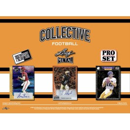 2024 Leaf Collective Football Hobby Box. 4 Autographs.