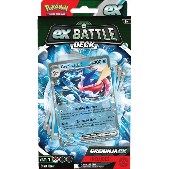 Pokemon TCG EX Battle Deck Box. Greninja ex or Kangaskhan ex. New.