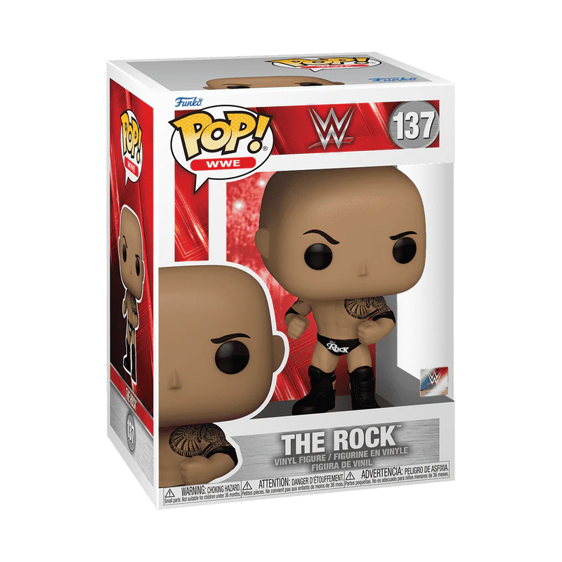 FUNKO POP WWE The Rock #137