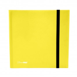 Ultra Pro PRO Binder 12 Pocket Eclipse Lemon Yellow. New.