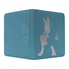 Ultra Pro Zippered PRO Binder 9-Pocket Pokemon Elite Series Lucario. New.