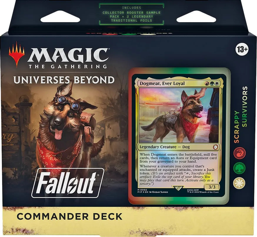 Magic the Gathering UNIVERSES BEYOND: FALLOUT - SCRAPPY SURVIVORS COMMANDER DECK