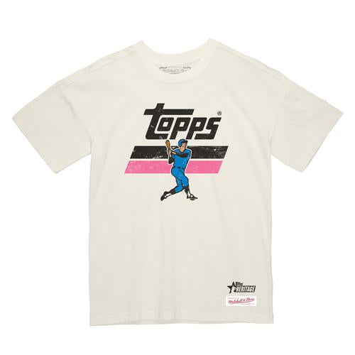 TOPPS STANDARD TEE CREAM HITTER DESIGN. New.