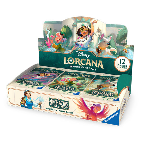 Disney Lorcana: Archazia's Island Booster Pack.