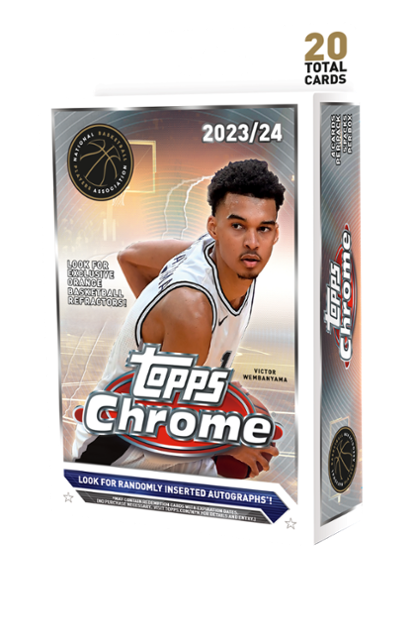 2023-2024 Topps Chrome Basketball Hanger Box. New.