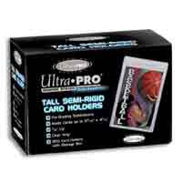 Ultra Pro Card Sleeves: 3-3/16" X 4-1/4" Tall Semi Rigid (200). New.