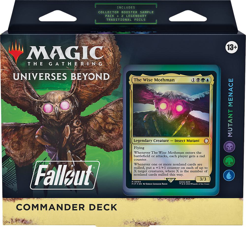 Magic the Gathering Universes Beyond Fallout Commander Deck