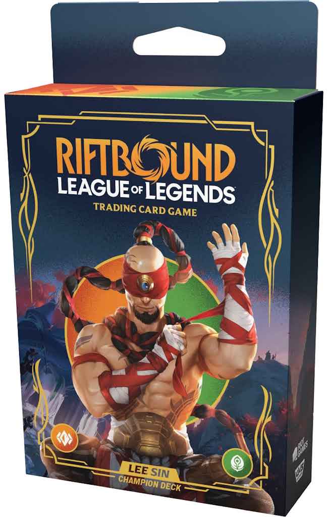 Riftbound League of Legends Lee Sin Starter Deck