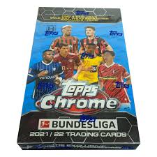2021-22 Topps Chrome Bundesliga Soccer Hobby LITE Box. New.