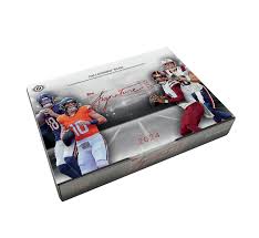 2024 Topps Signature Football Class Hobby Box. New. 5 autos.