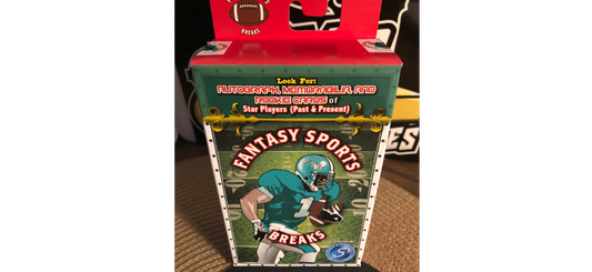 Fantasy Sports Breaks Football box by Southern Hobby. Great box and items. New.