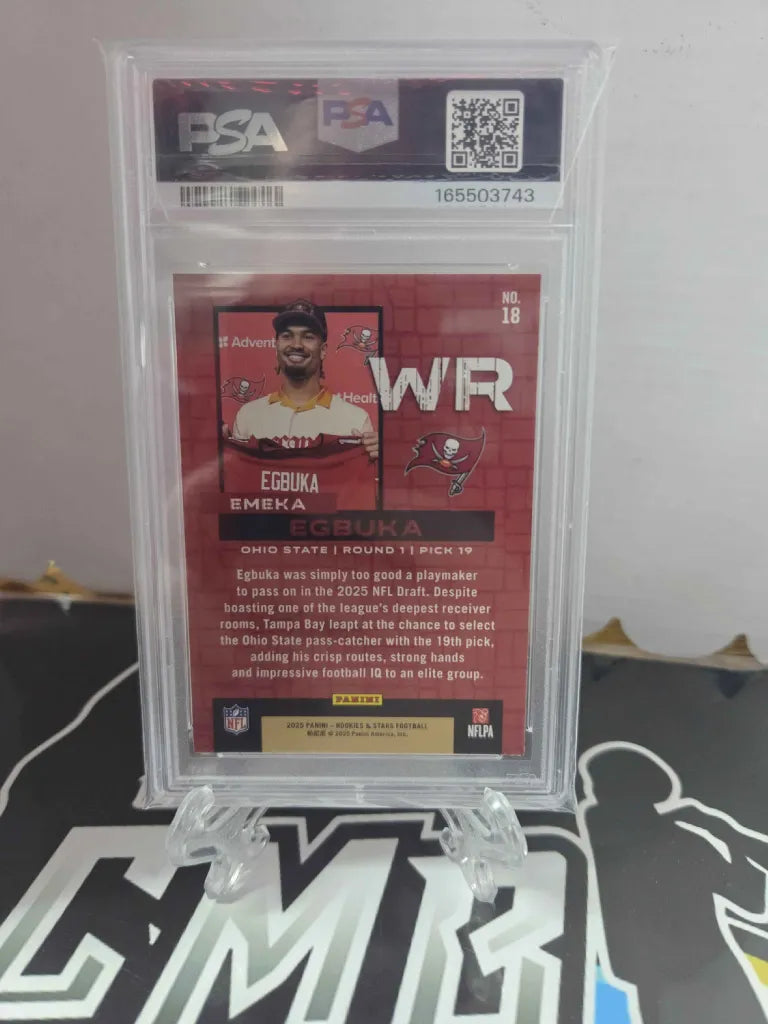 2025 Rookies & Stars Emeka Egbuka PSA 9