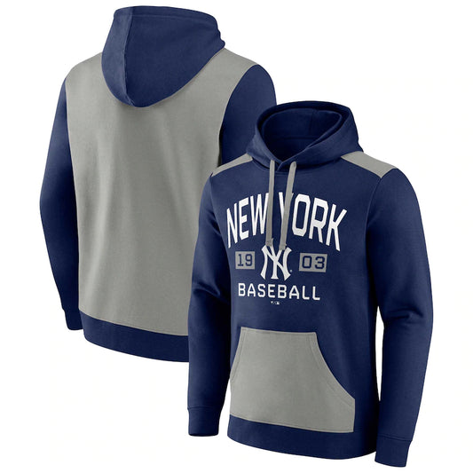 New York Yankees Team Pullover Hoodie - Navy/Gray. New with tags. Size: XL.
