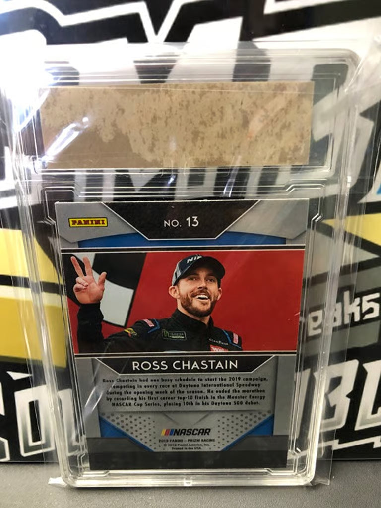 2019 Panini Prizm Ross Chastain #13 RC Graded 9.5!