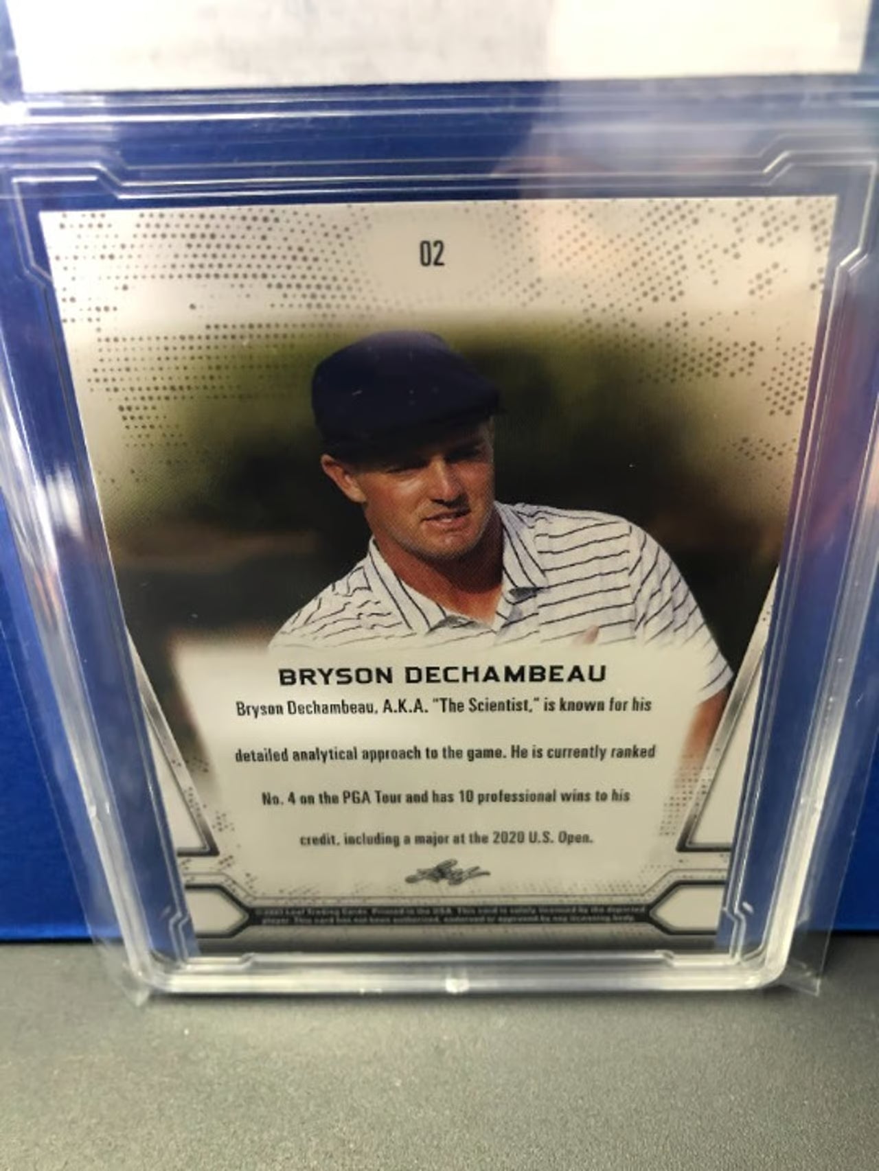 2021 Leaf Rookie Bryson Dechambeau #02 Graded 9.5!